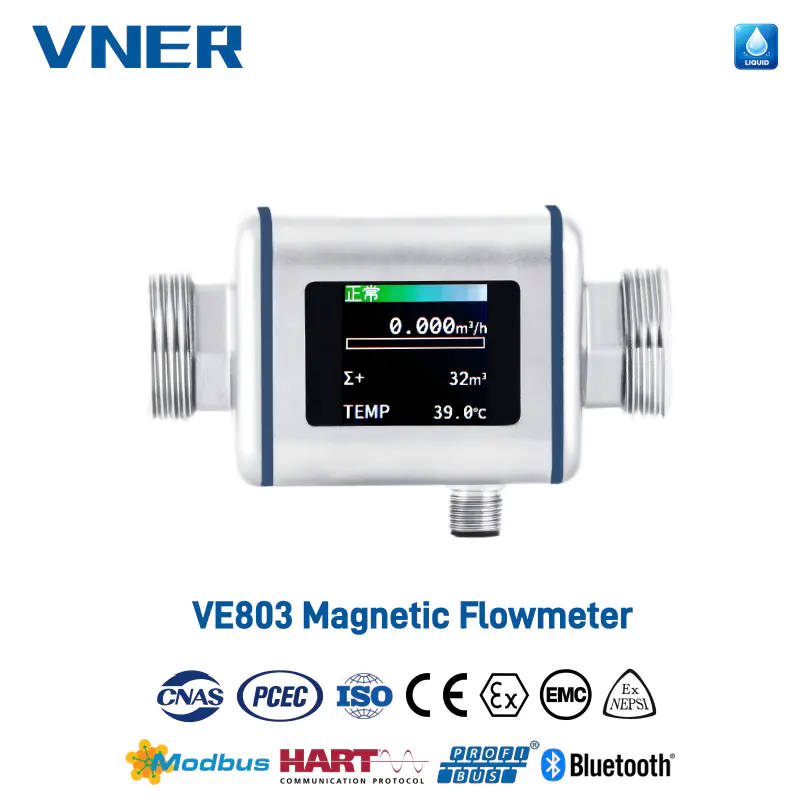 VE803 Compact Electromagnetic Flometer